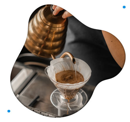 Barista Pouring a pour over