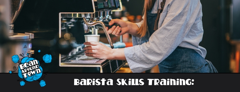 barista making coffee