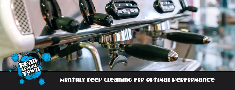 deep clean a coffee machine