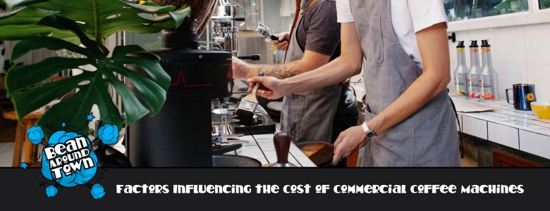 baristas working behind a coffee machine