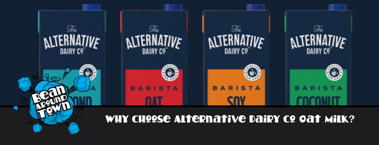 image of a selection of alternative milks