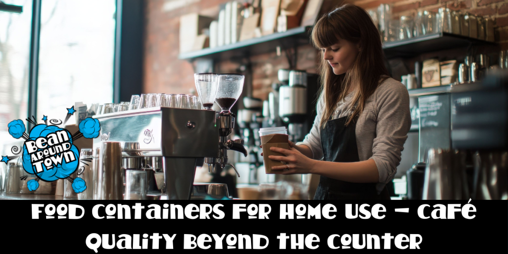 Food Containers for Home Use – Café Quality Beyond the Counter